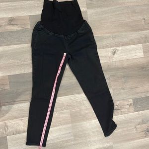 MATERNITY - black skinny jeans